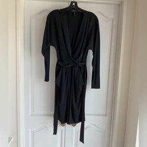BCBGMaxAzria women’s faux wrap dress